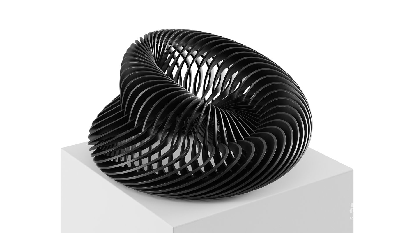 Abstract sculpture Nautilus Mobius - Image 7