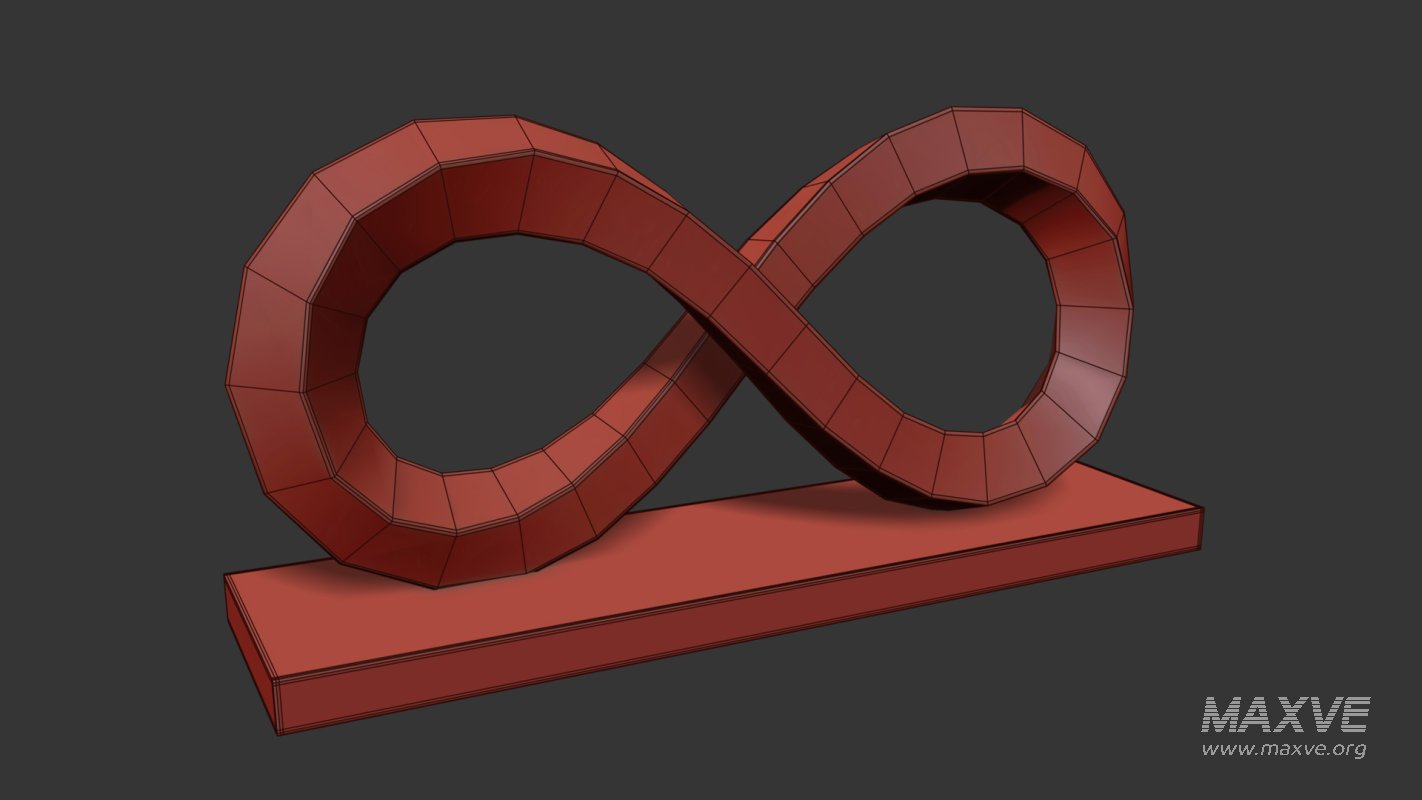 Abstract sculpture Infinity Mobius - Image 8