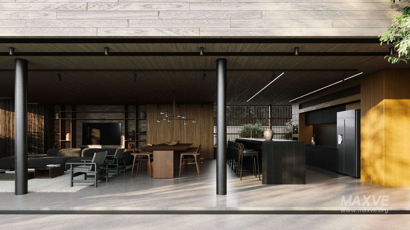 Living Room Dining Room Kitchen - Image 19