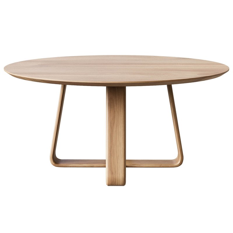 Russo Round Dining Table 160cm – Oak - Image 3