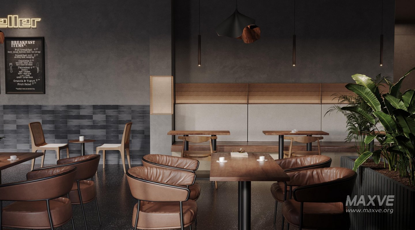 coffee shop cafe restaurant - Image 3