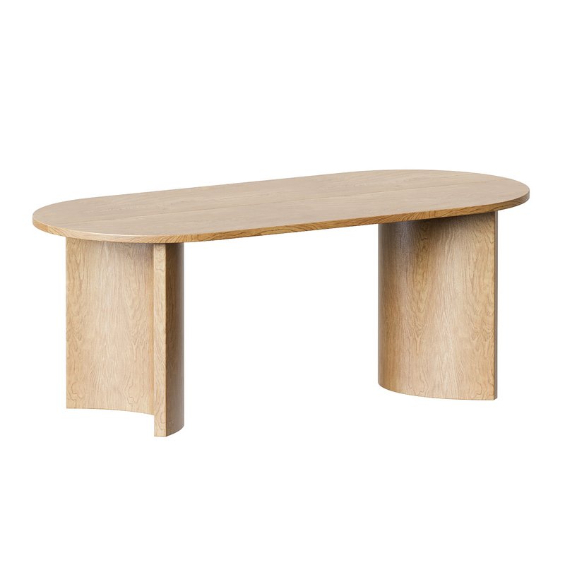 Audna 79 Oval Dining Table - Image 3