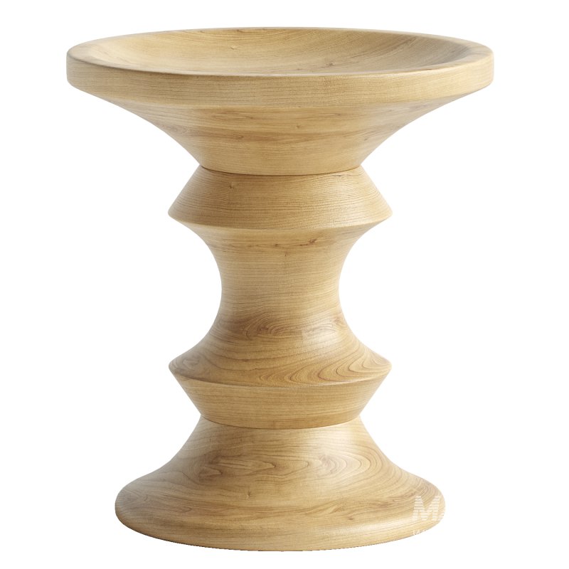 Eames Turned Stool Shape A - Image 4