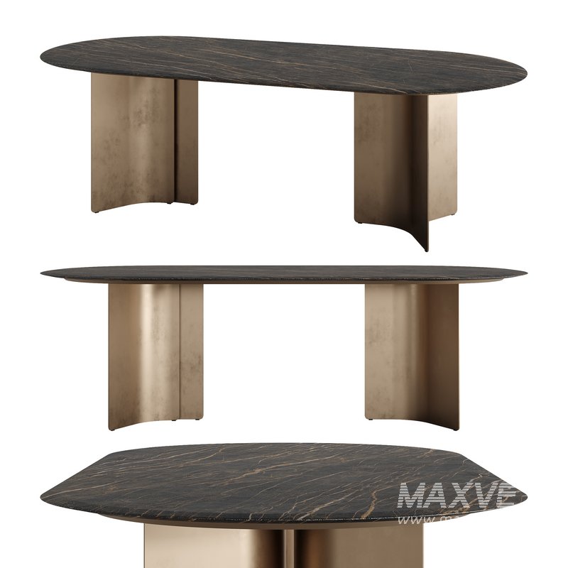 WAVE Oval Table by Marelli - Image 1