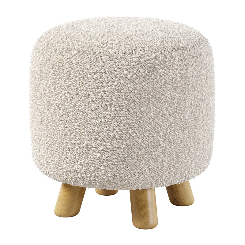 Pouf Boucle Faux Fur - Image 5