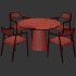 Dinning chair and table224 - Thumbnail 2
