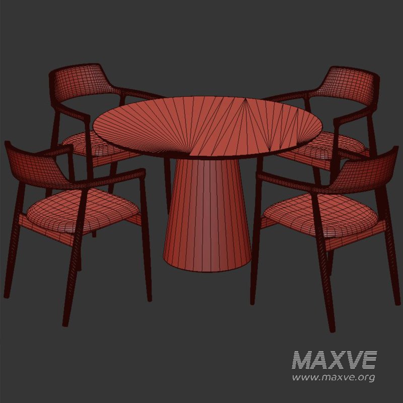 Dinning chair and table224 - Image 2