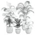 plants set - Thumbnail 3