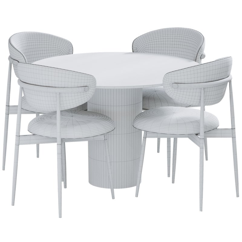 Dining set 03 - Image 7