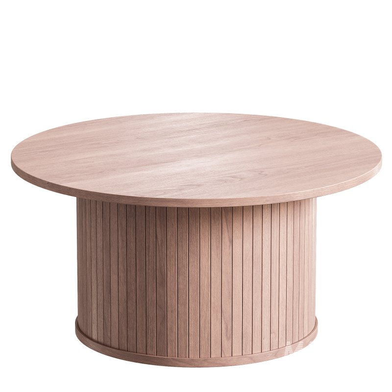 Hyde Natural Round Coffee Table - Image 3