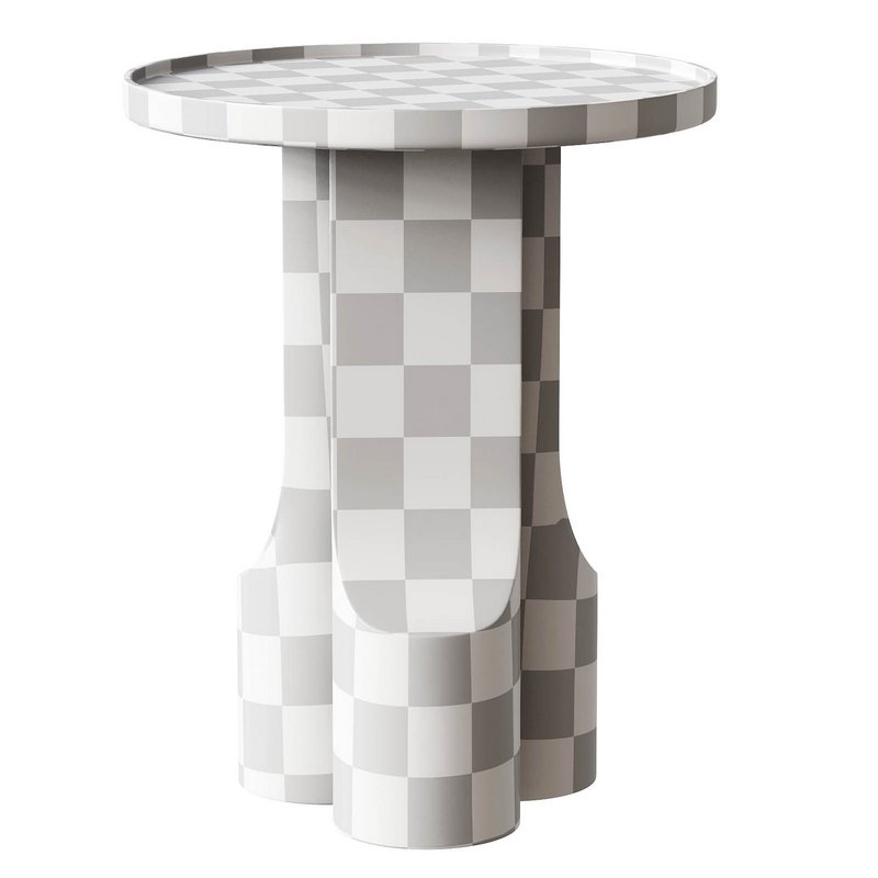 Solid walnut end table - Image 3