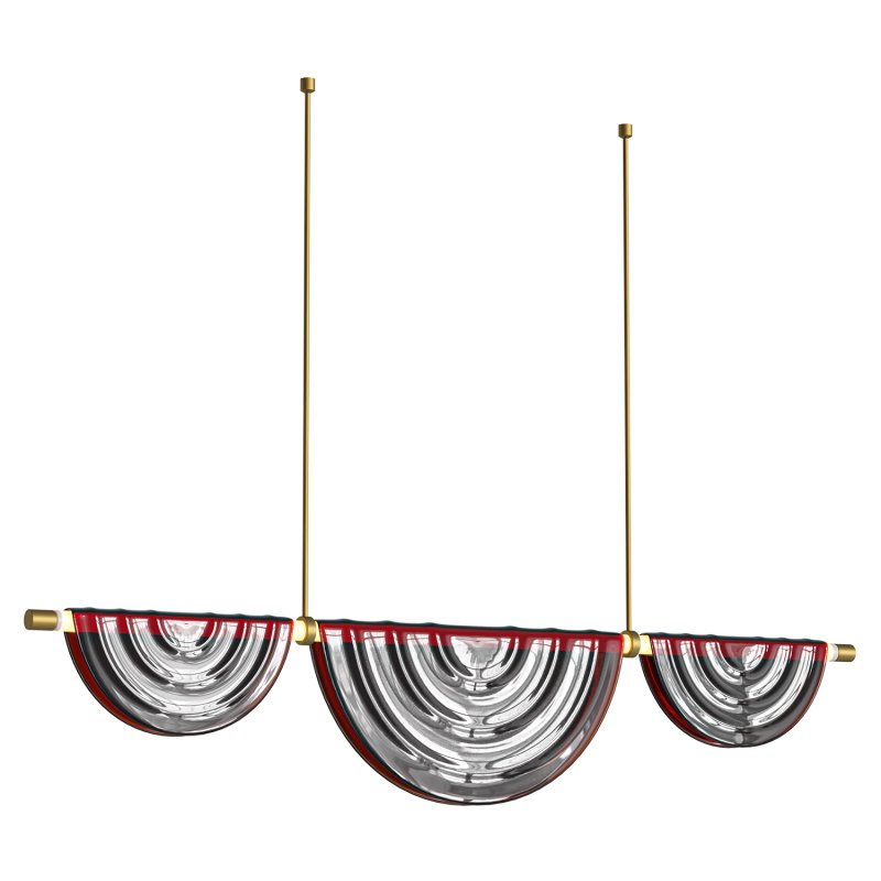 Cive Pliée Chandelier Light by HOLLY HUNT - Image 3