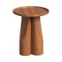Round walnut side table - Thumbnail 7