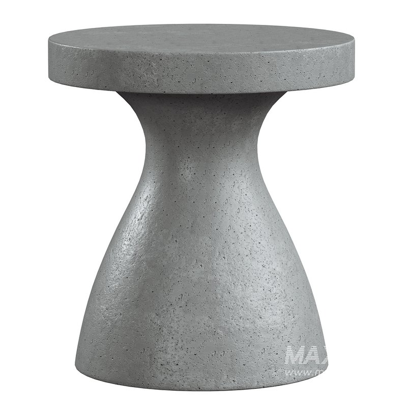 Dodger Concrete Outdoor Side Table - Image 2
