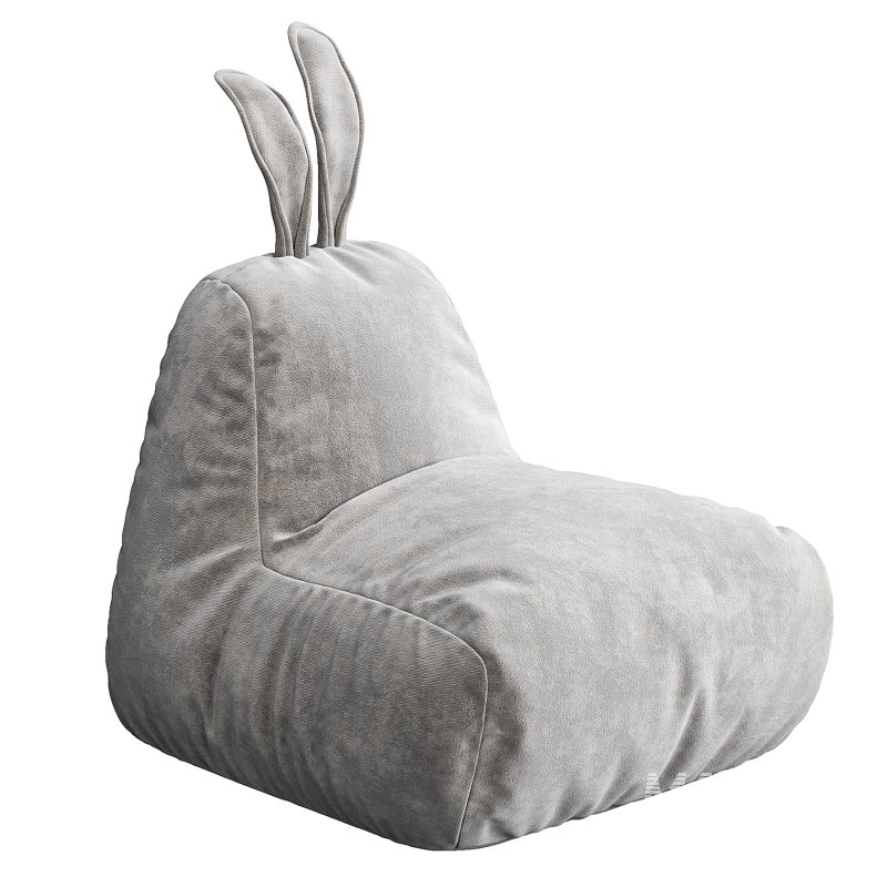 Bean bag hare for children’s room - Image 4