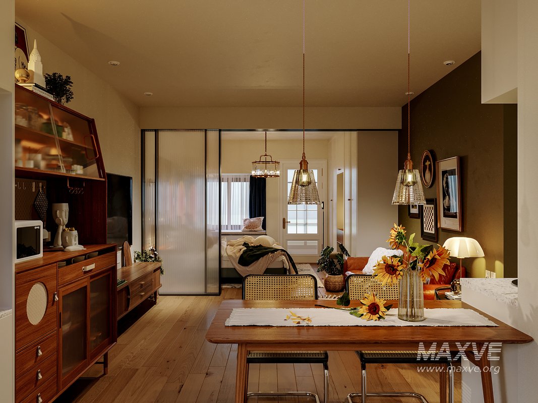 Living Room Dining Room Bedroom - Image 3