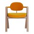 Fabric chair with armrests - Thumbnail 3