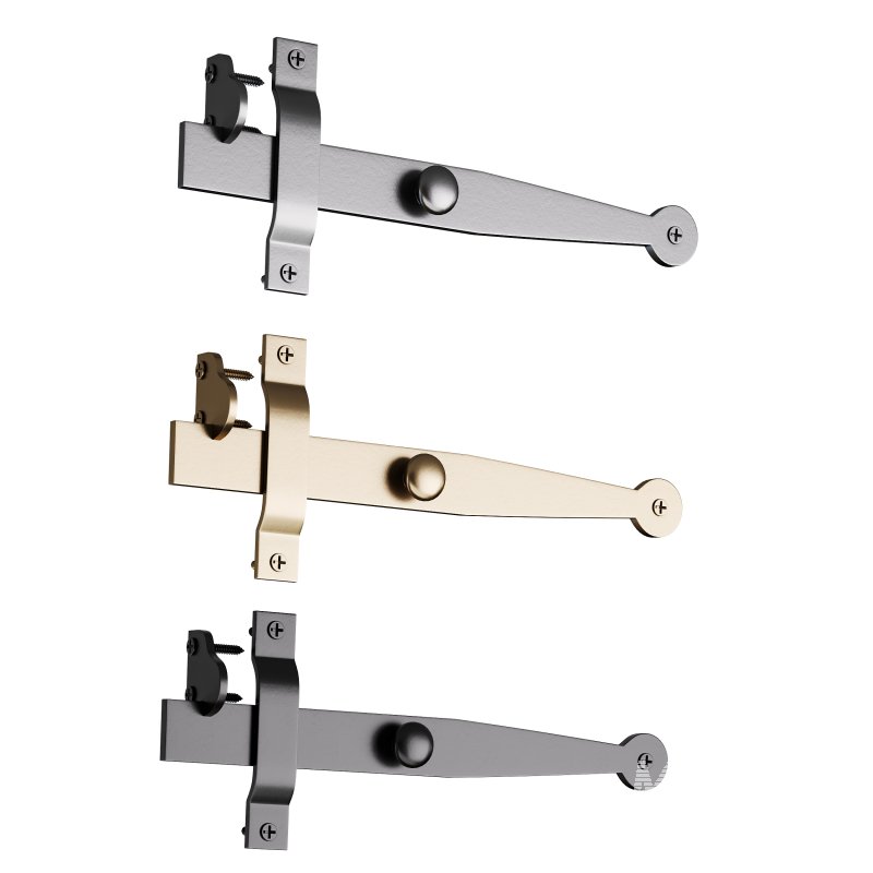 Cast Iron Gate Latch Bar Catch - Image 7