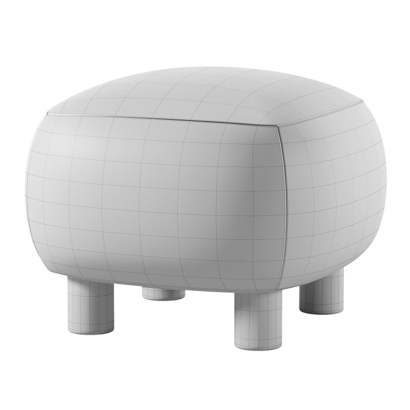 Pouf Londy Cozy Ivory - Image 7