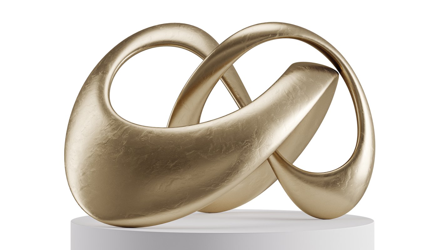 Abstract sculpture Mobius - Image 2