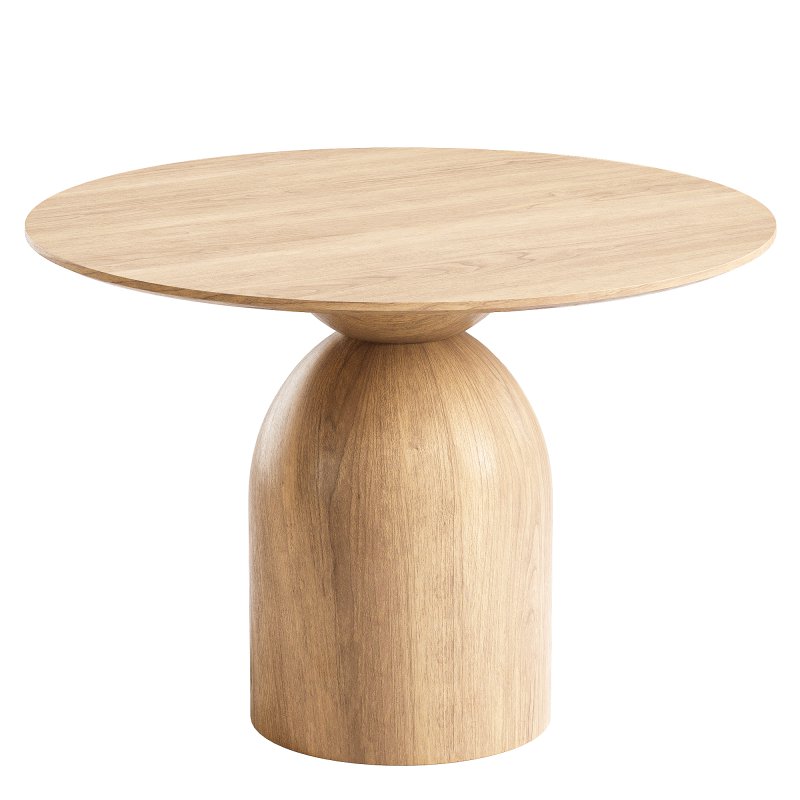 Sigrid Round Wood Dining Table - Image 3
