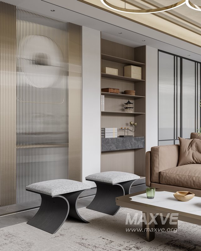 Chinese Living Room Dining Room - Image 6