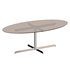 Oval glass dining table - Thumbnail 4