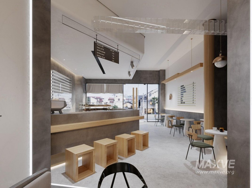 coffee shop cafe restaurant - Image 2