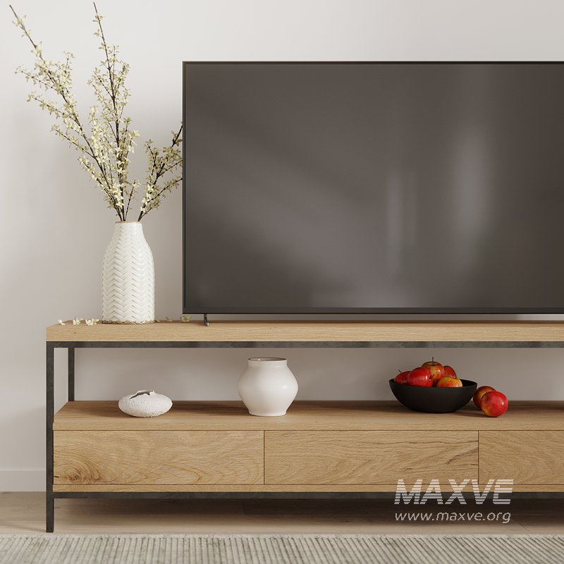 TV Stand 3 Drawers by mLOFT - Image 8