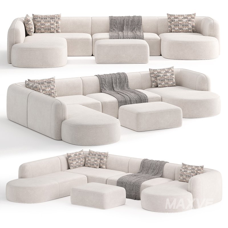 Royalty 2.0 Modular Sofa by Luzaro - Image 2