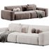 Jerome_Two_Seater_Sofa_By_Weilai_Concept - Thumbnail 2