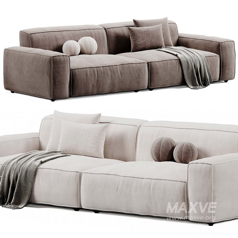 Jerome_Two_Seater_Sofa_By_Weilai_Concept - Image 2