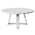 Uttermost Gidran Round Wood Rich Charcoal Black Dining Table - Thumbnail 2