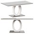 Scottsmoor Modern High Gloss Halo 6 Seater Dining Table - Thumbnail 1