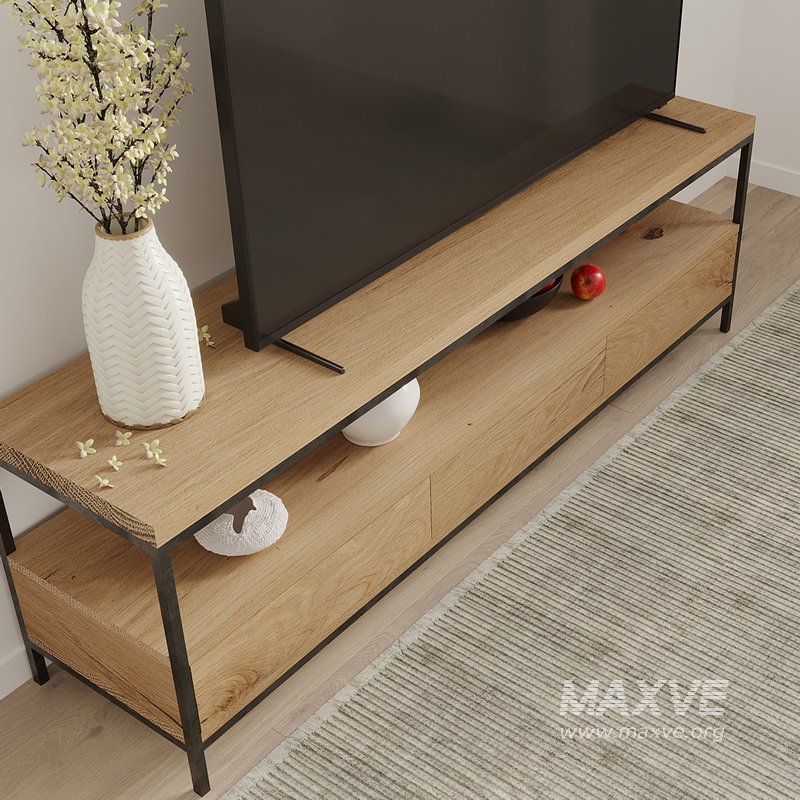 TV Stand 3 Drawers by mLOFT - Image 4