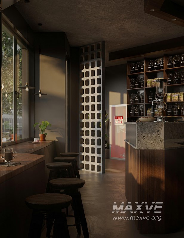 coffee shop cafe - Image 2