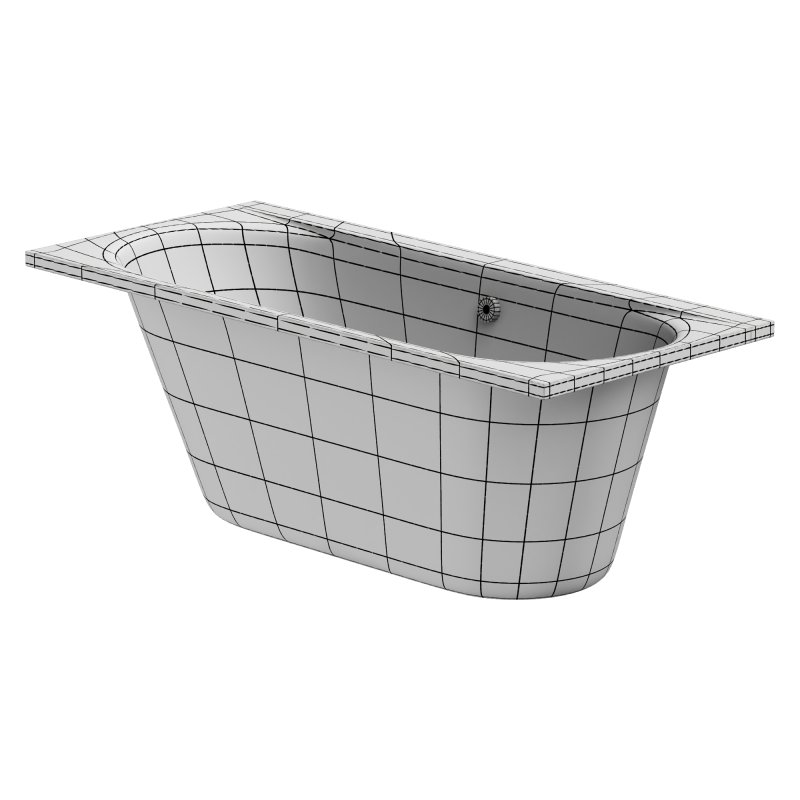 Acrylic bathtub STWORKI Hadsten - Image 5
