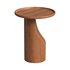Round walnut side table - Thumbnail 3