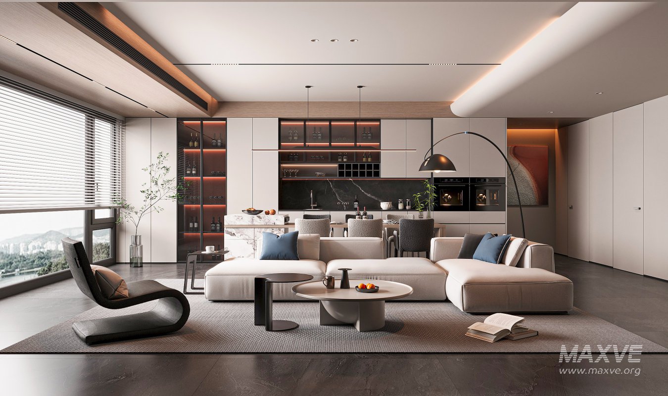 Modern living room - Image 1
