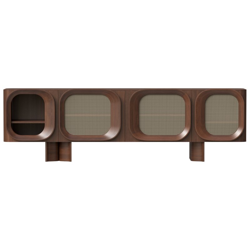 wooden sideboard - Image 3