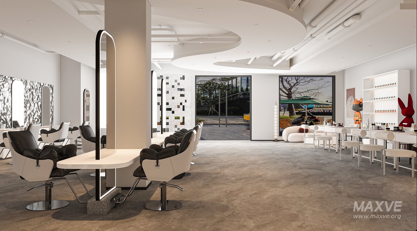 Modern hair salon - Image 2