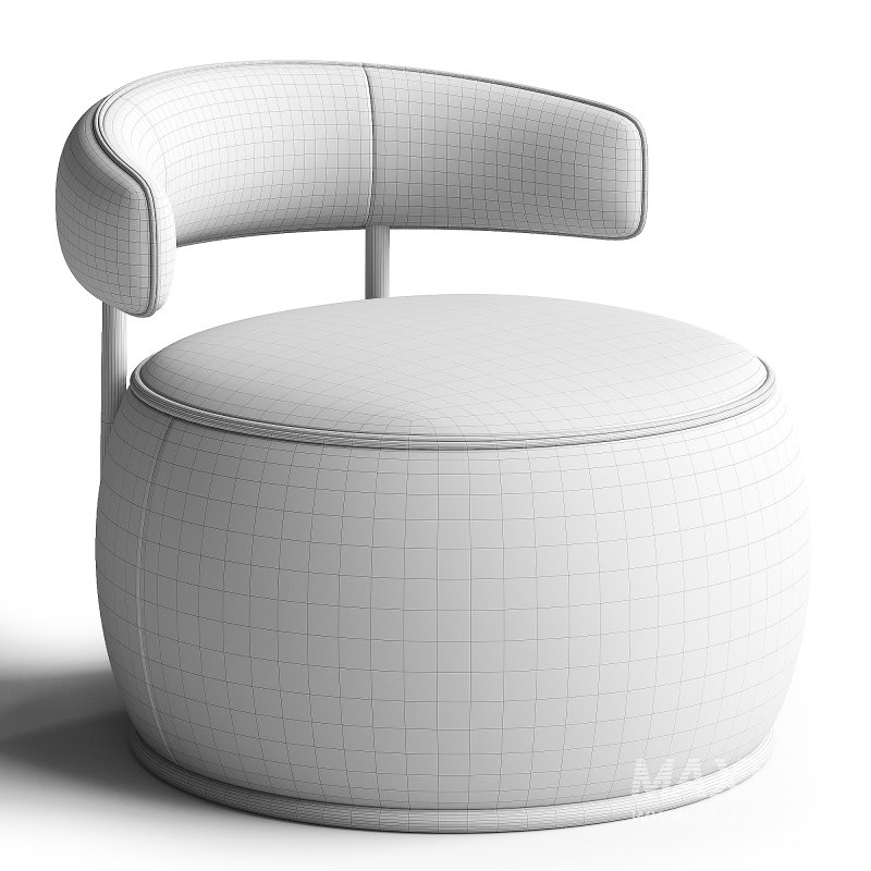 Swivel Armchair Barrel Accent Chair - Image 2