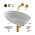 SHELL Countertop Basin and Y Basin Mixer by OMNIRES - Thumbnail 1