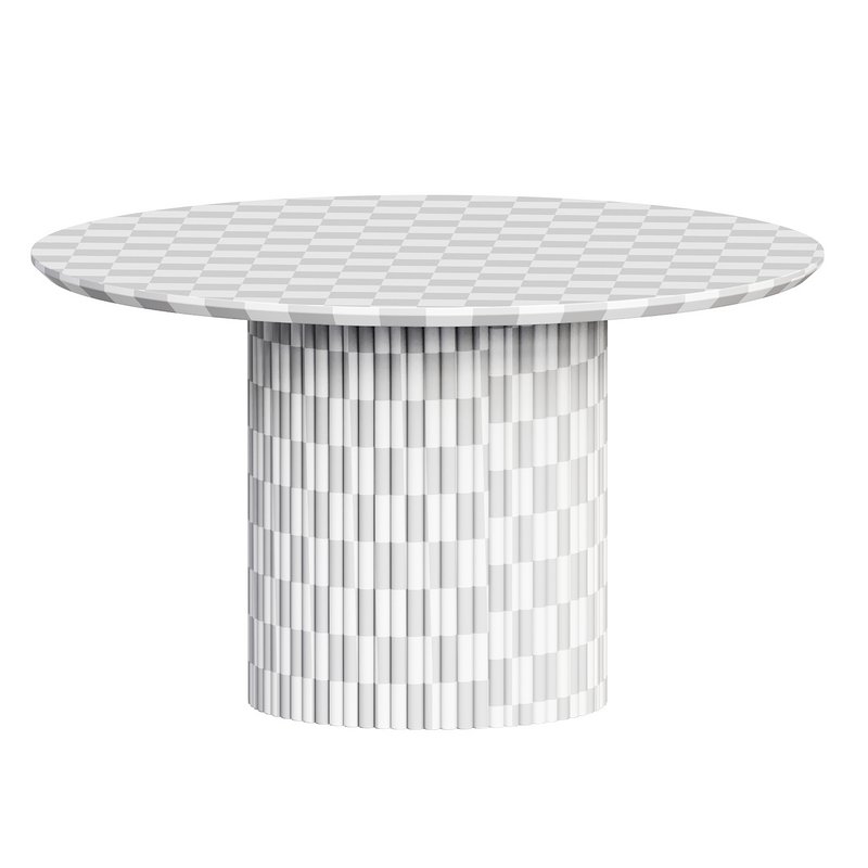 Soild Dining Table Round Kitchen Table - Image 2