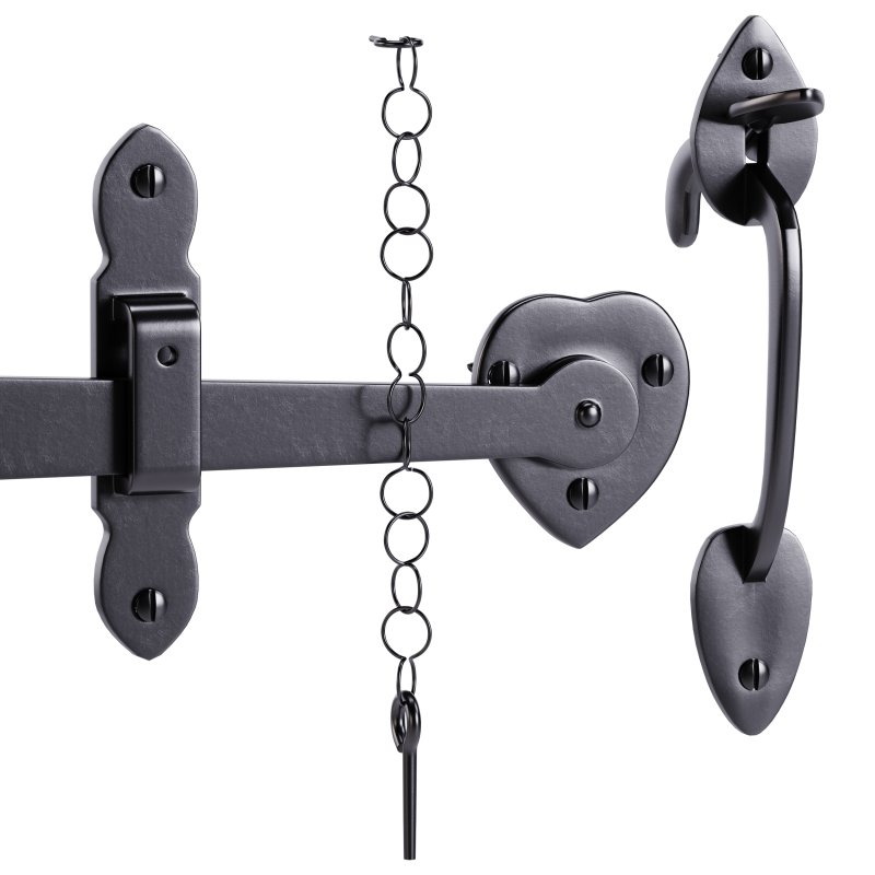 Bathroom Door Lock Latch - Image 11