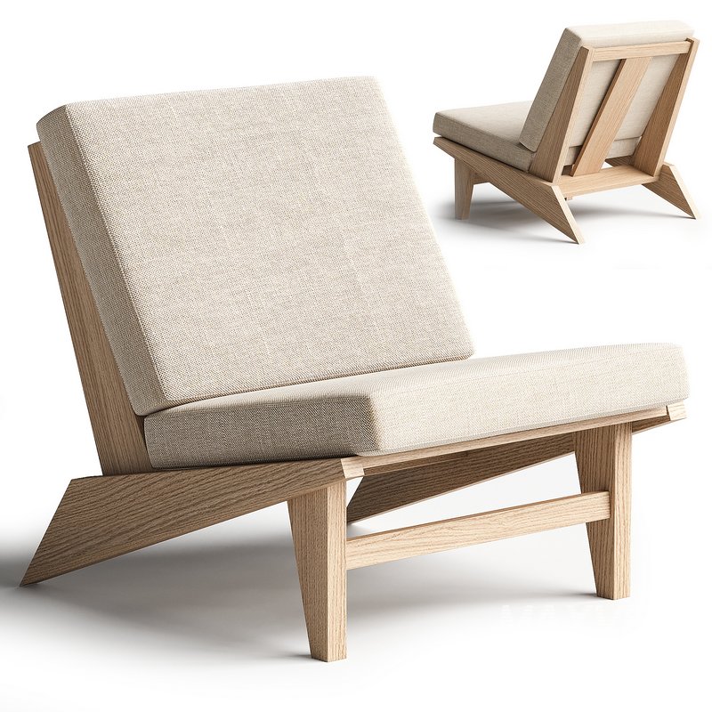 105° Lounge Chair By Ishinomaki Lab - Image 1