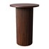 Stead Round Fluted Accent Side Table - Thumbnail 1
