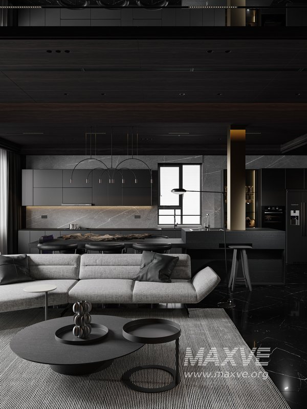 Living Room Dining Room Kitchen - Image 3