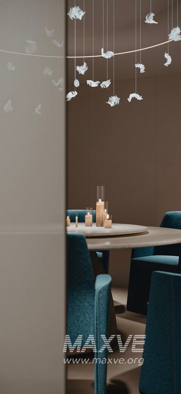 Chinese restaurant tea room hallway - Image 2