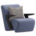 Modern Upholstered Lounge Chair - Thumbnail 4